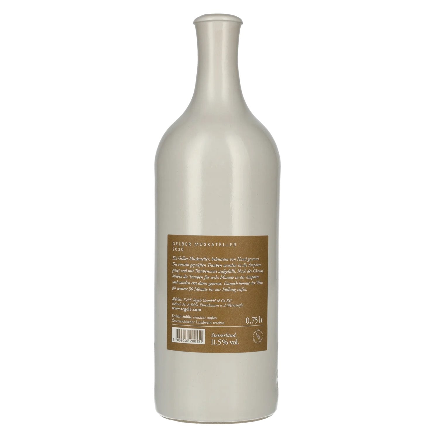 Regele Gelber Muskateller Orange 2020 11,5% Vol. 0,75l
