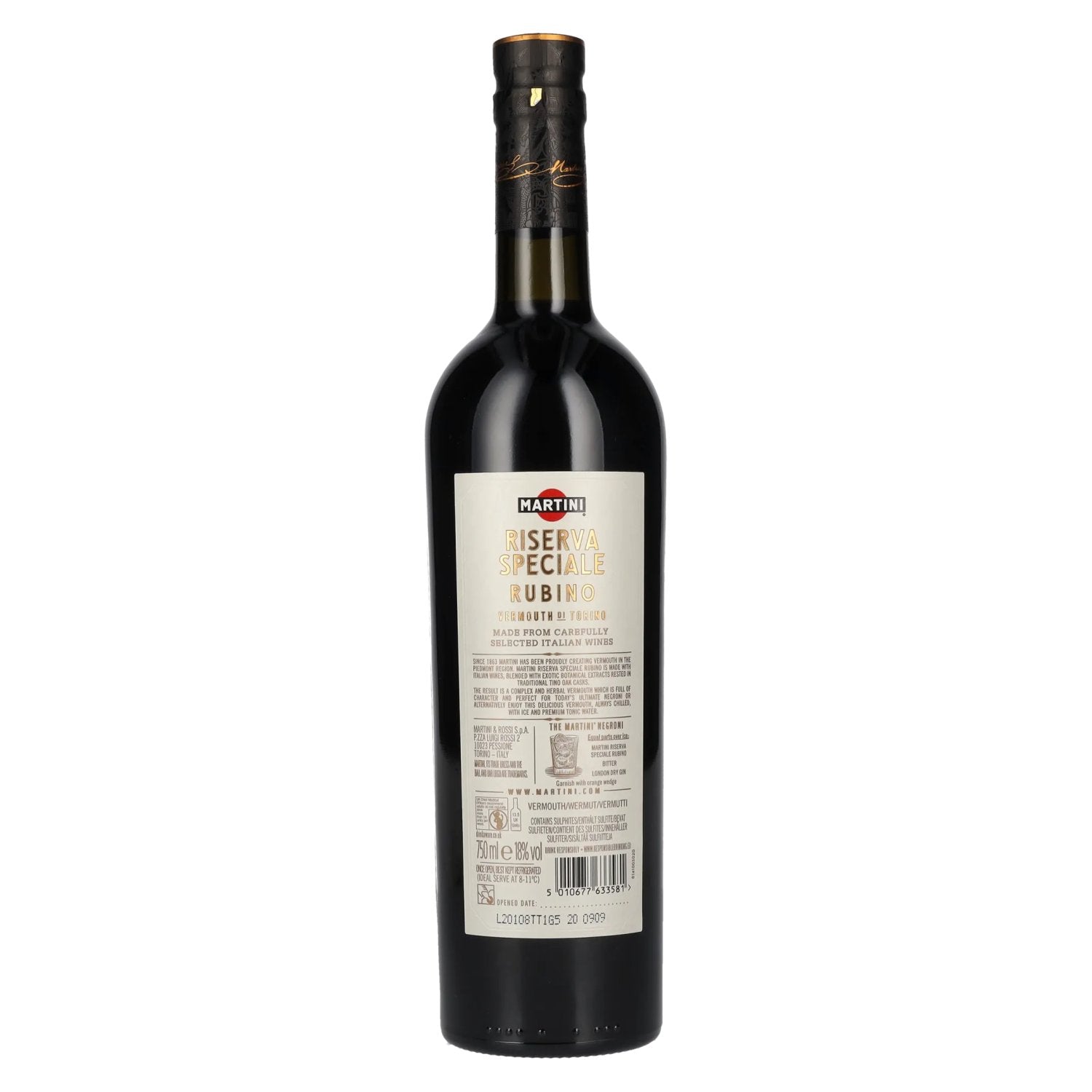 Martini Riserva Speciale RUBINO Vermouth di Torino 18% Vol. 0,75l