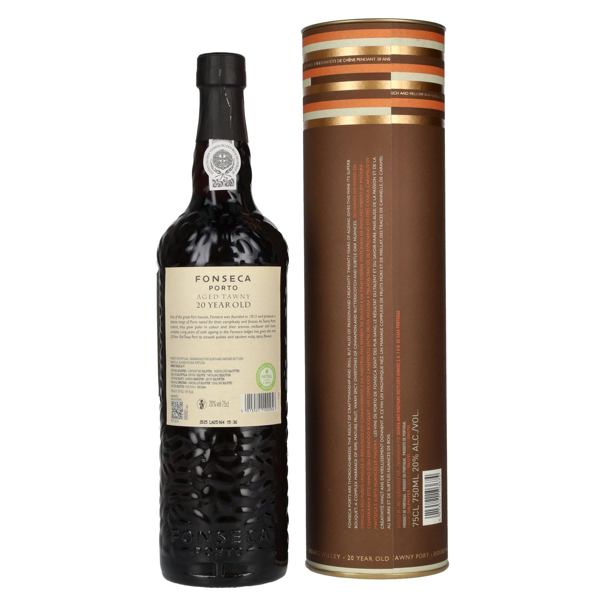 Fonseca Porto 20 Years Old Tawny Port 20% ABV 0.75 l in a gift box