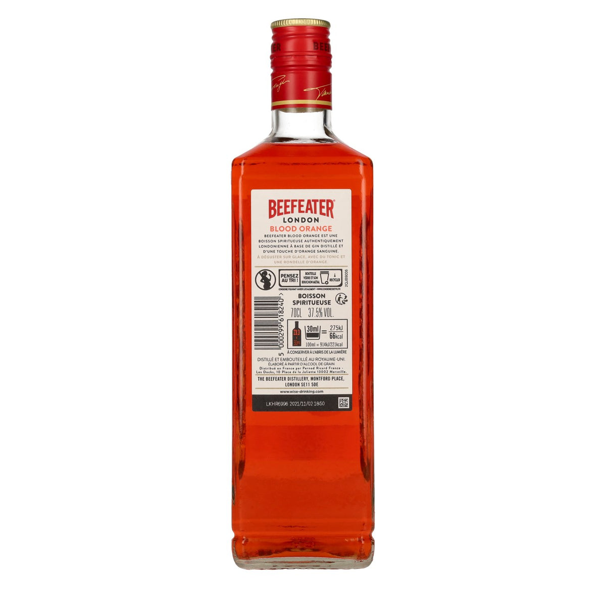 Beefeater London BLOOD ORANGE Distilled Gin 37.5% vol. 0.7 l