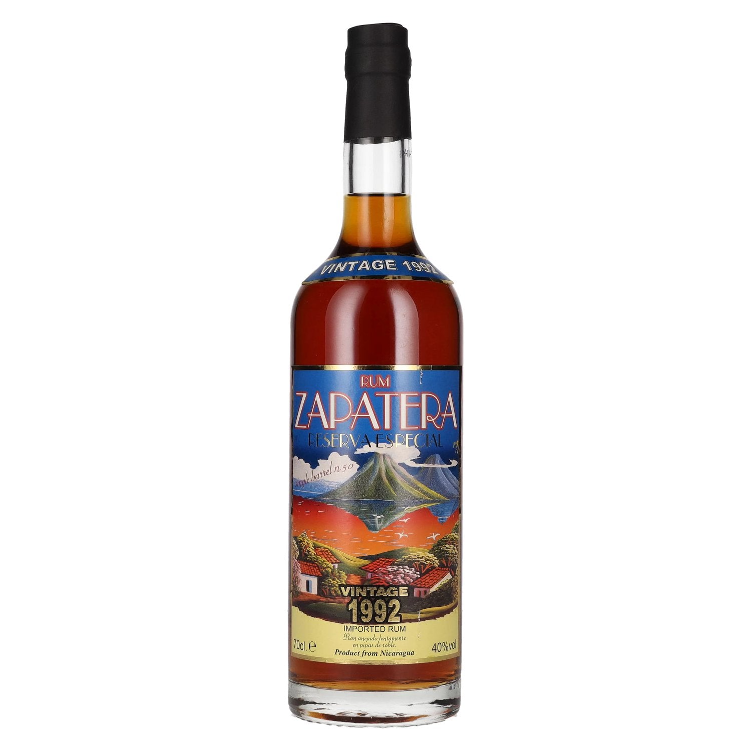 Zapatera Reserva Rum Especial Cask No. 50 Vintage 1992 40% Vol. 0,7l