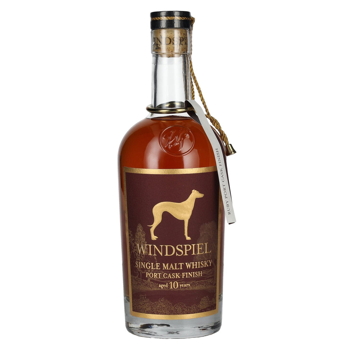 Windspiel 10 ans d'âge, finition en fût de Old Port, whisky single malt, 42 % vol., 0,5 l
