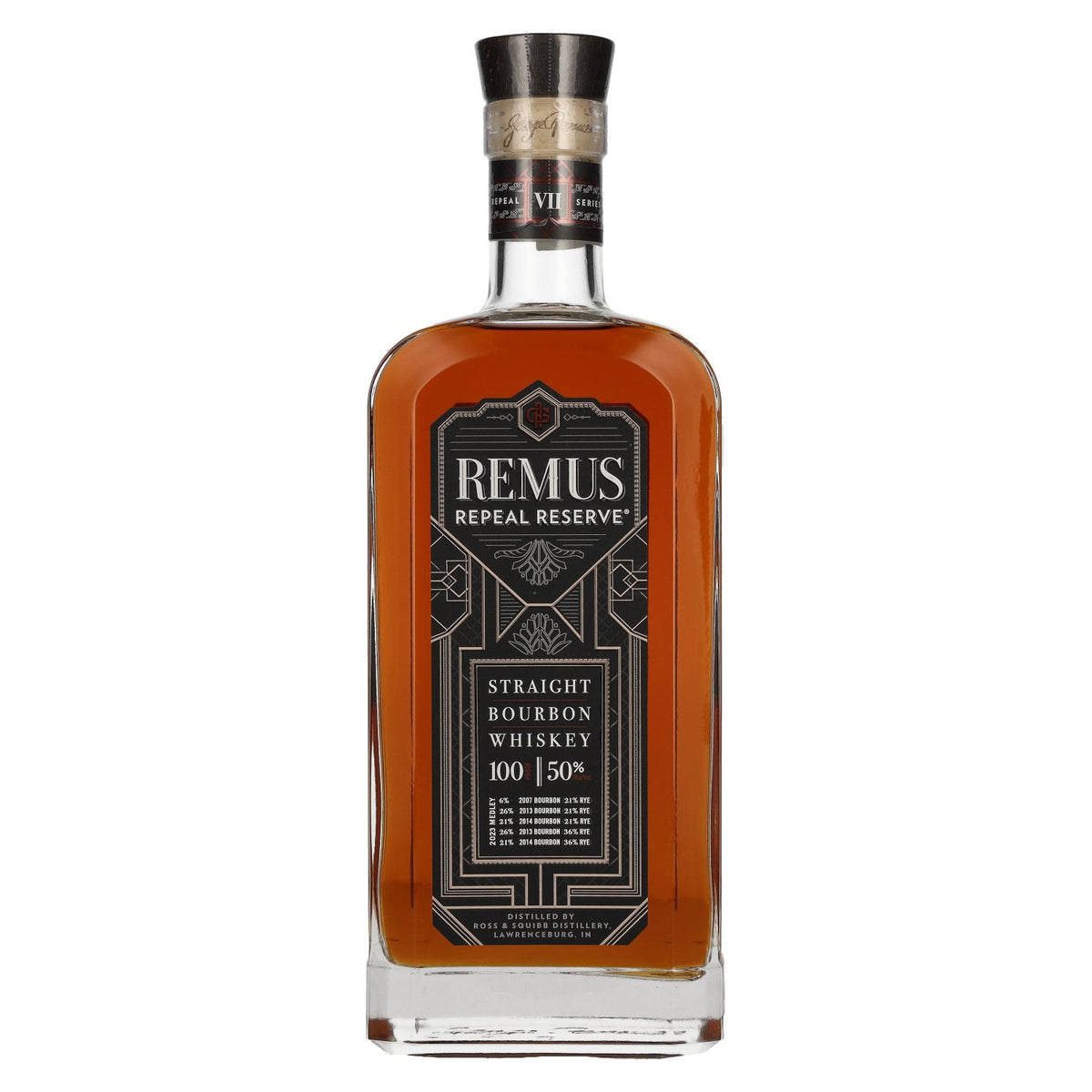 Remus Repeal Reserve Series VII Straight Bourbon Whisky 50% vol. 0.75 l