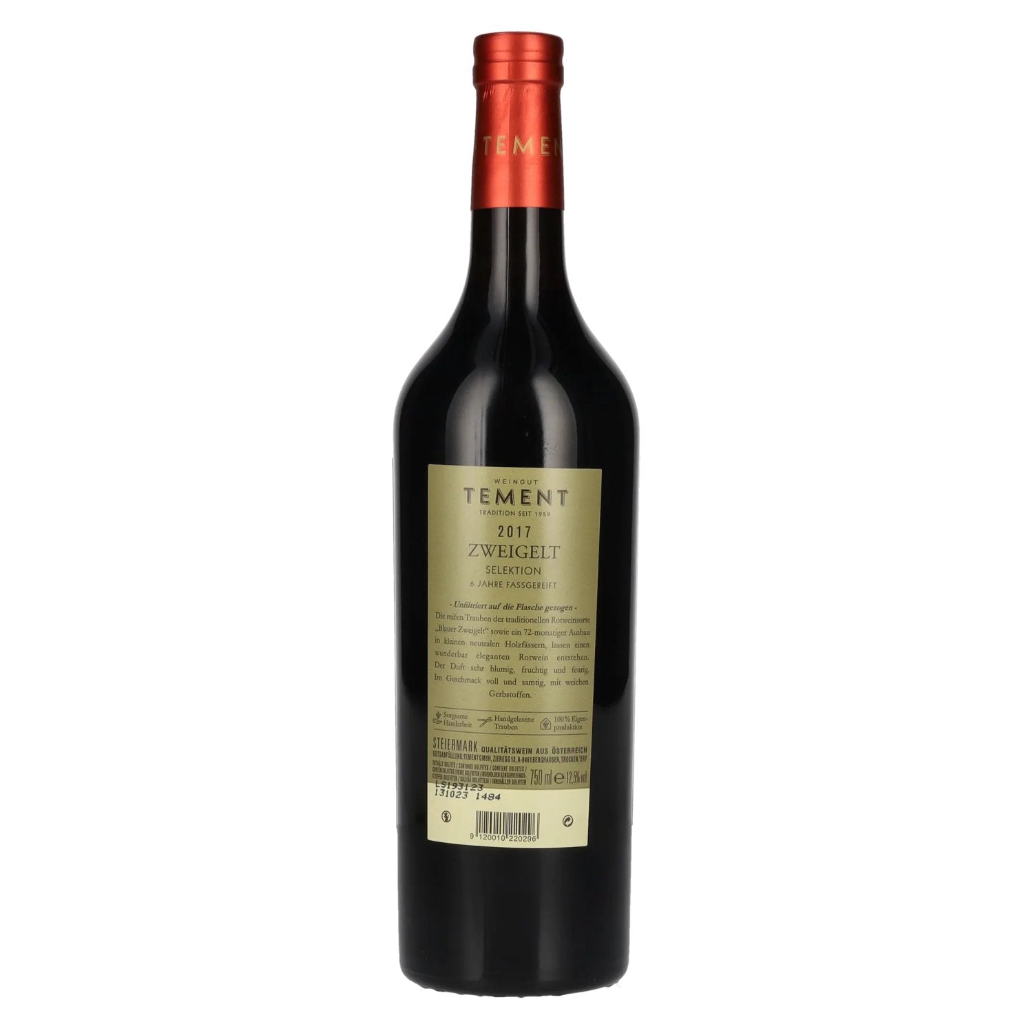 Tement Zweigelt Selection 2017 12,5% Vol. 0,75l