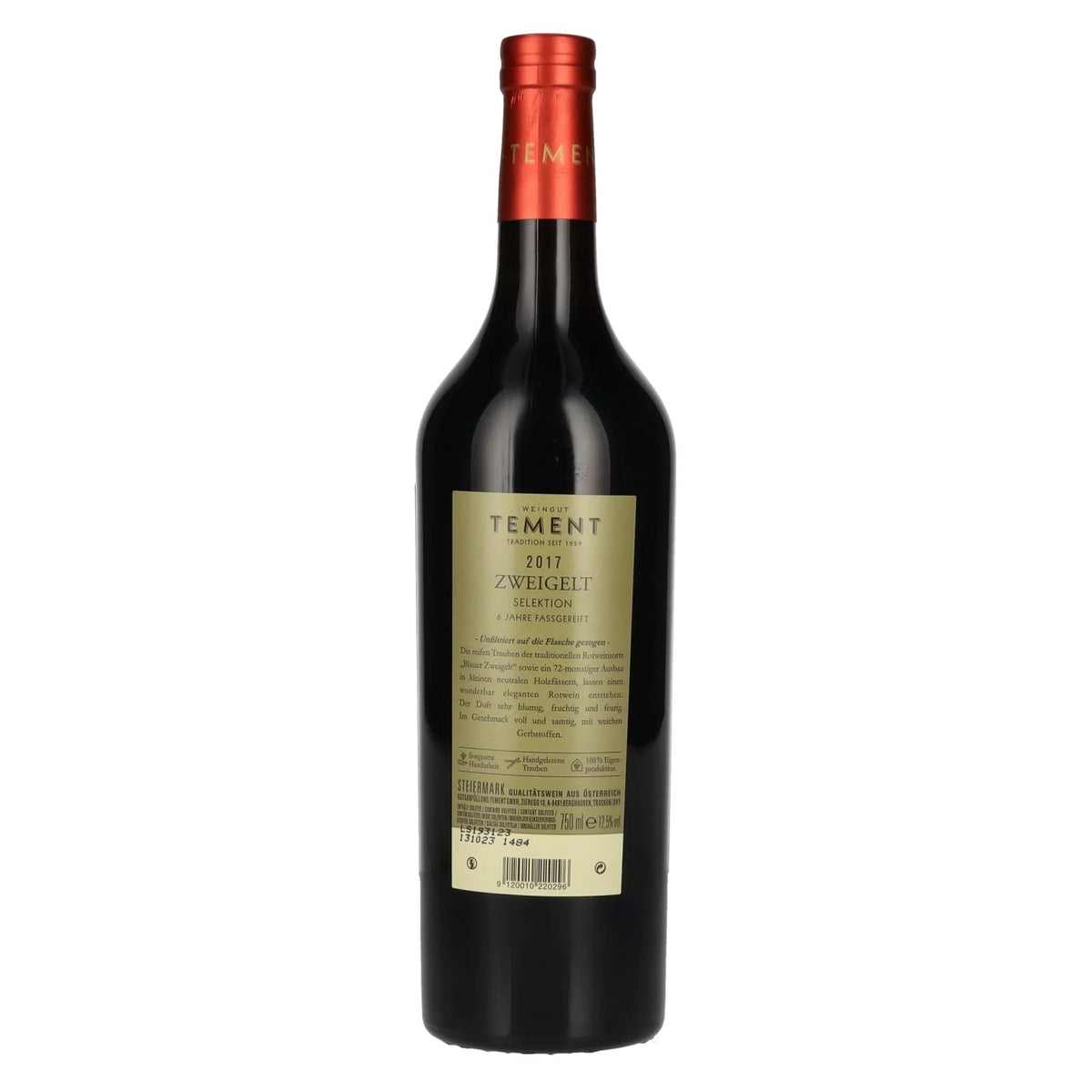 Tement Zweigelt Selectie 2017 12,5% vol. 0,75 l