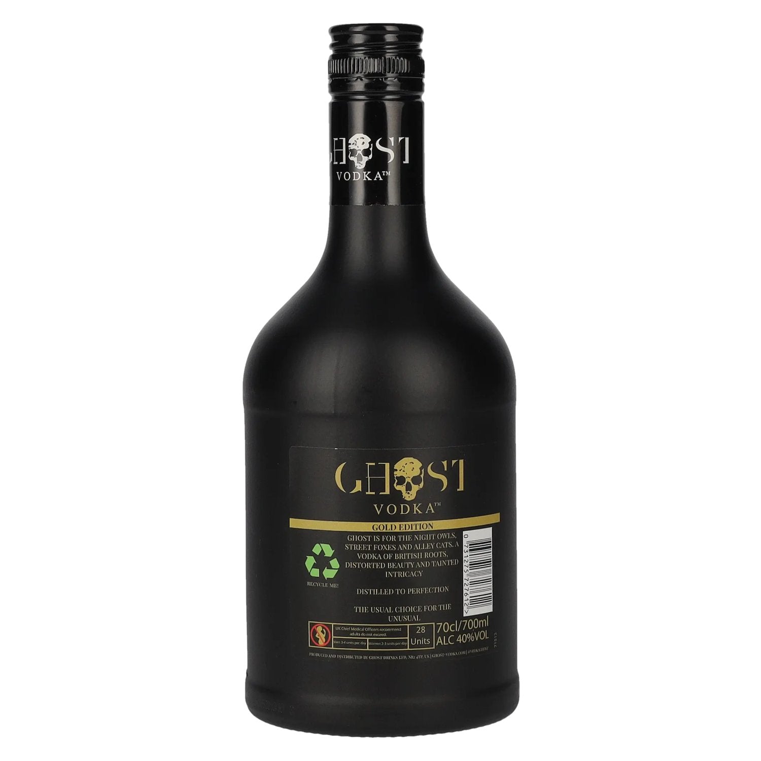 Ghost Vodka The Gold Skull 40% Vol. 0,7l