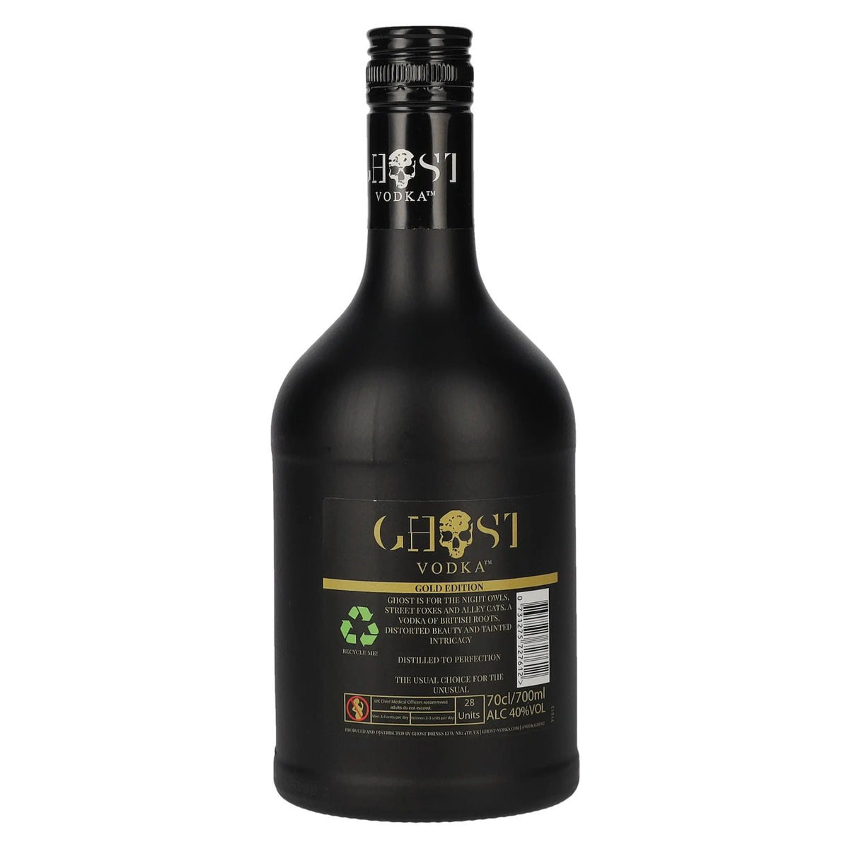 Ghost Vodka The Gold Skull 40 % vol. 0,7 l