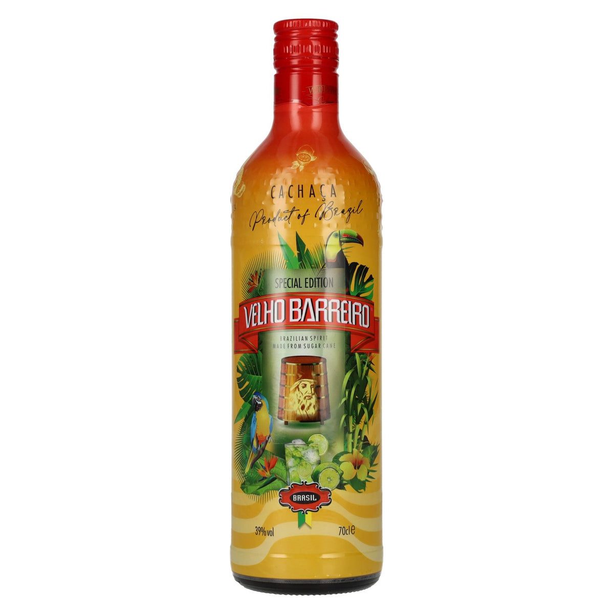 Velho Barreiro Cachaça Special Edition Silver 39% vol. 0,7 l