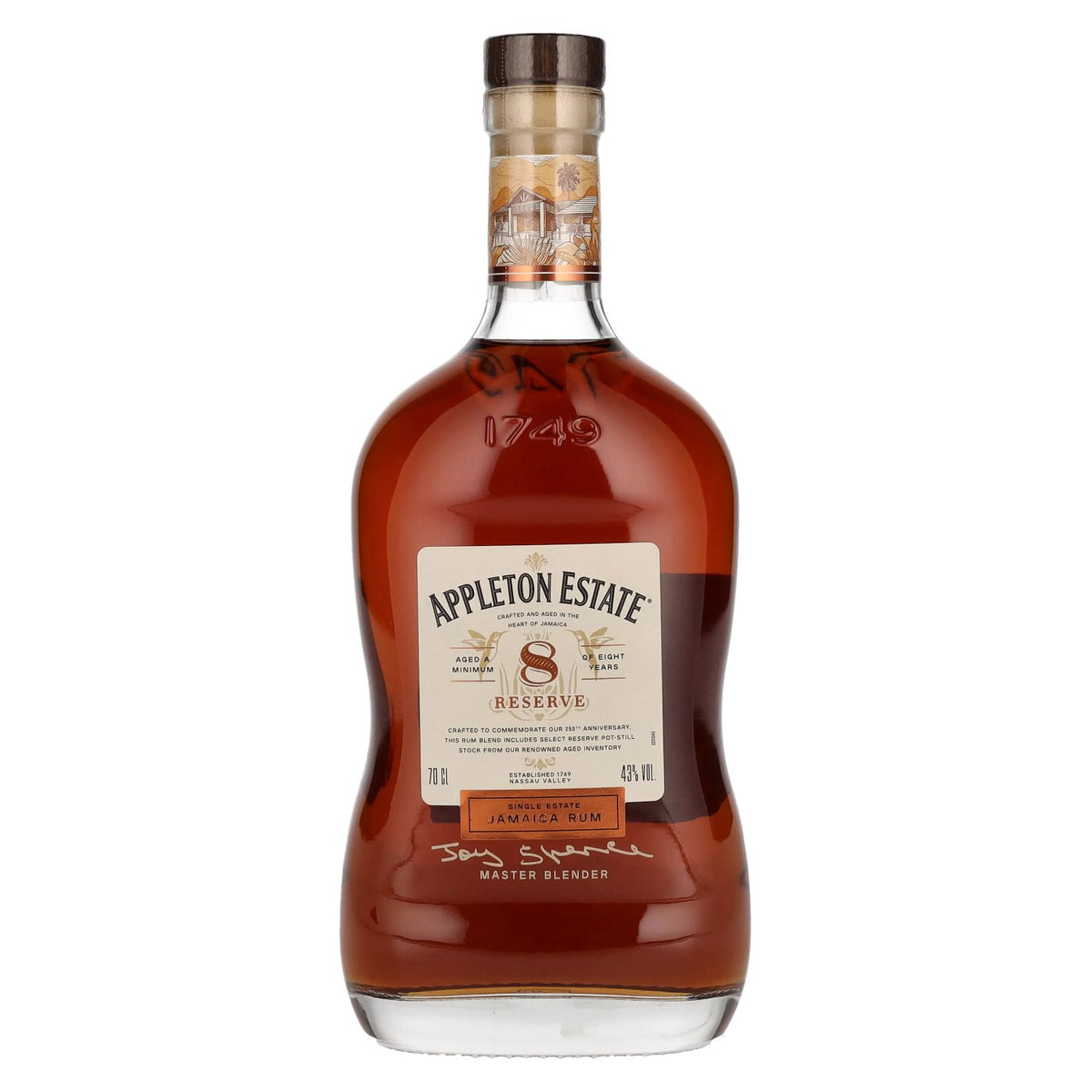 Appleton Estate Reserve 8 Blend Jamaica-rum 43% vol. 0,7 l