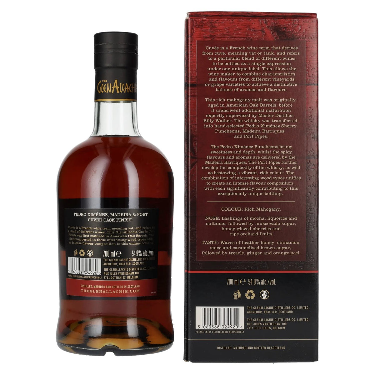 The GlenAllachie CUVÉE CASK FINISH Vintage 2011 54,9% vol. 0,7 l in geschenkverpakking