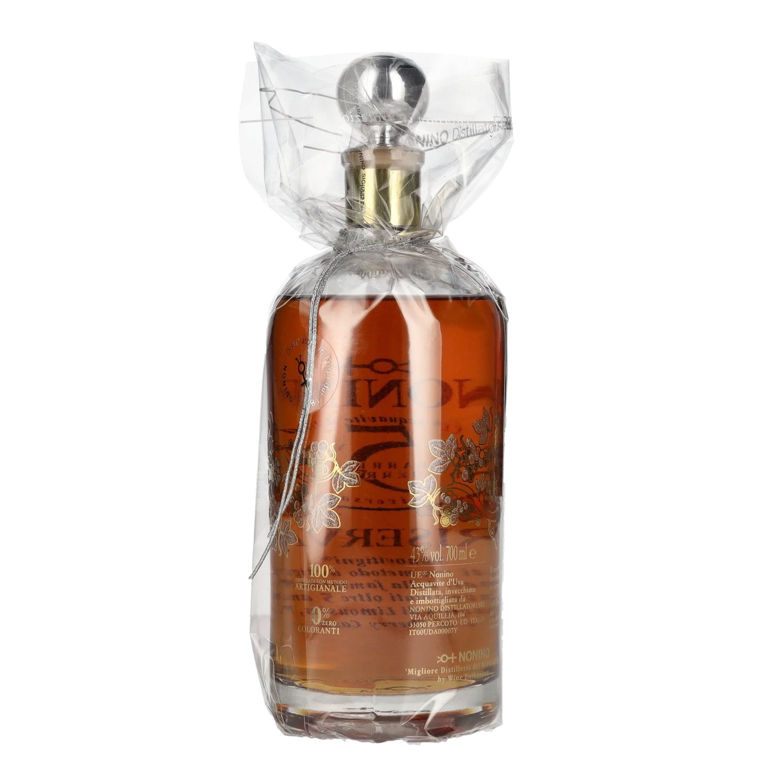 Nonino Grappa ÙE Monovitigno Riserva 25e Verjaardag 43% Vol. 0,7l