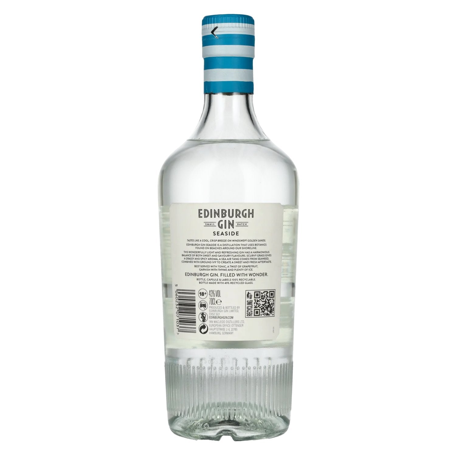 Edinburgh SEASIDE Gin 43% Vol. 0,7l