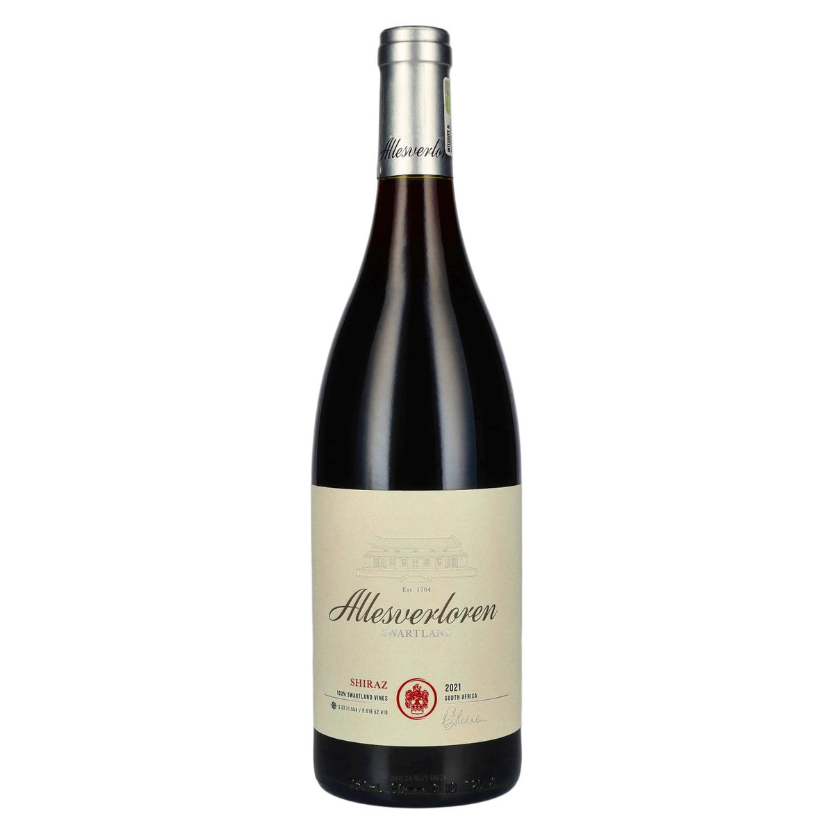 Allesverloren Shiraz 2021 13,5 % vol. 0,75 l