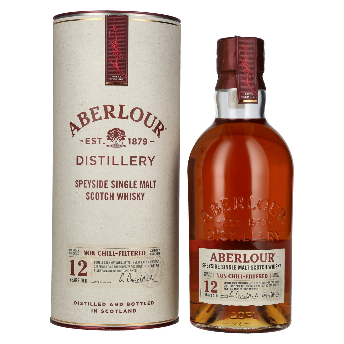 Aberlour 12 Years Old Highland Single Malt 48% ABV 0.7l in a gift box