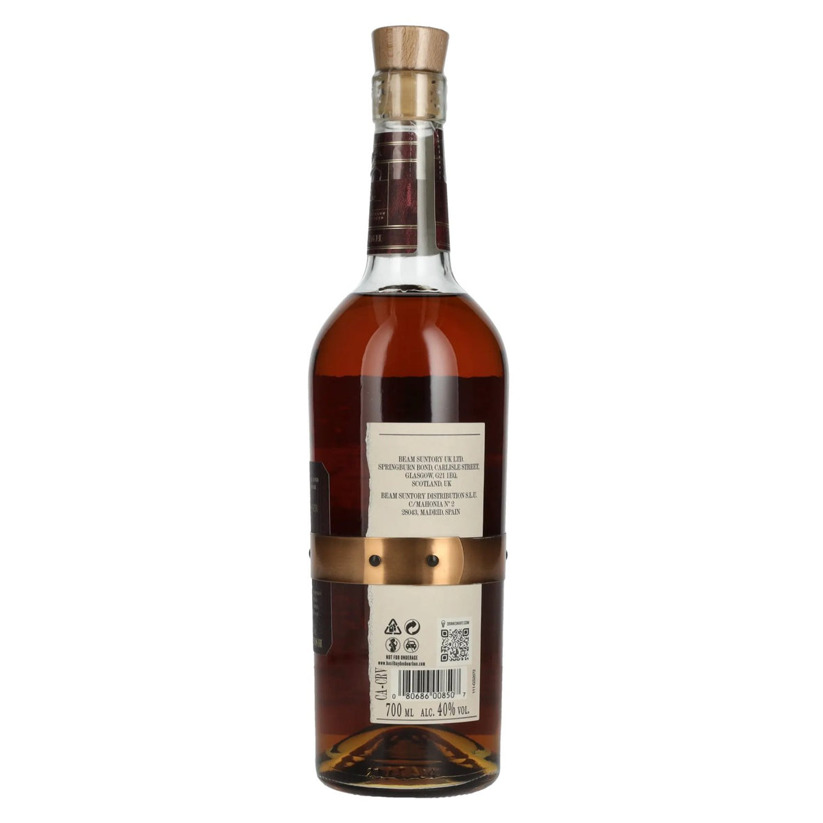 Basil Hayden's Red Wine Cask Finish Kentucky Straight Bourbon Whiskey 40% vol. 0,7 l