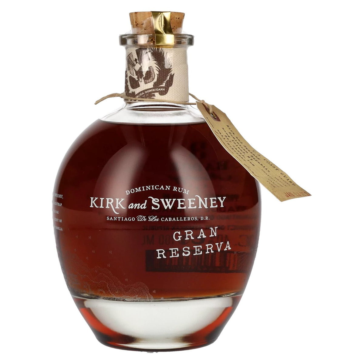 Kirk and Sweeney GRAN RESERVA Old Dominican Rum 40% vol. 0.7 l