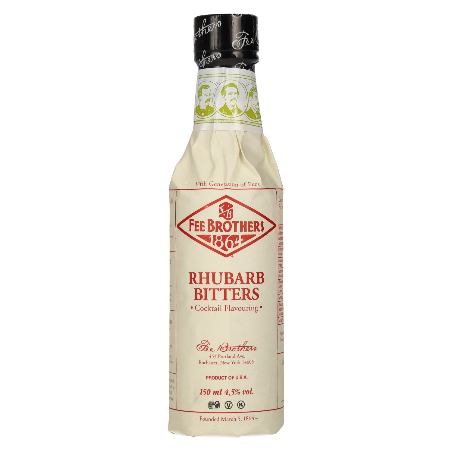 Fee Brothers Rhubarb Bitters 4,5% vol. 0,15l