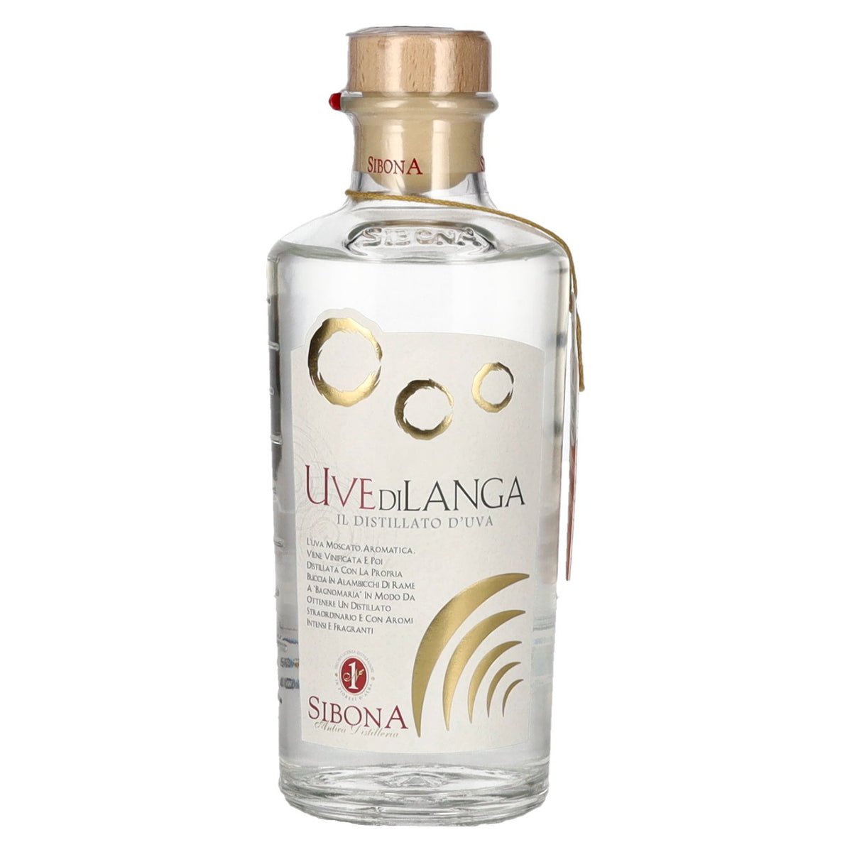 Sibona La Grappa di UVEDILANGA 40% vol. 0.5 l