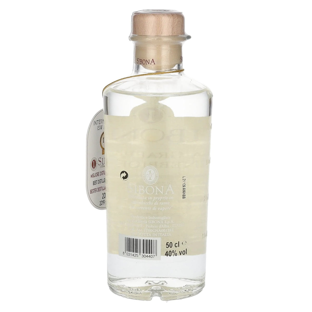 Sibona La Grappa di NEBBIOLO 40% vol. 0.5l