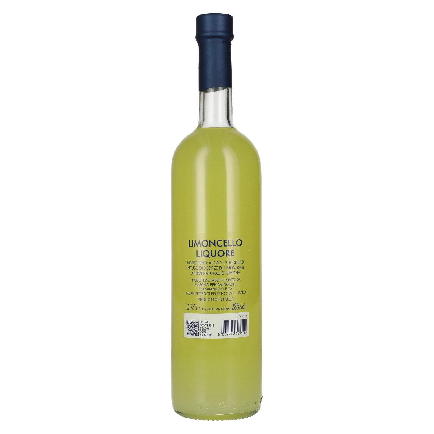 Beniamino Maschio SAN PIETRO Limoncello-likeur 28% Vol. 0,7l