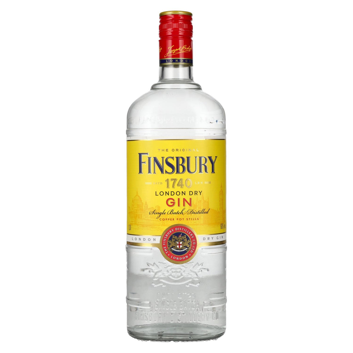 Finsbury London Dry Gin 60 % vol. 1 l