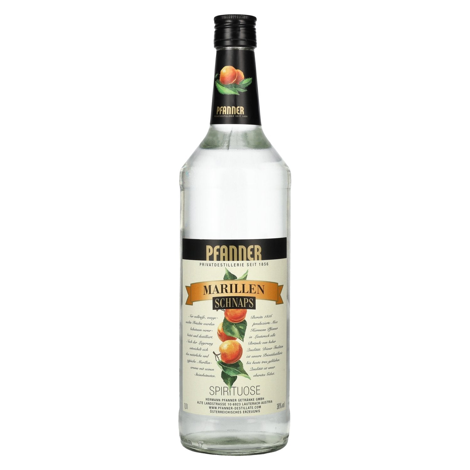 Pfanner abrikozenjenever 38% vol. 1l