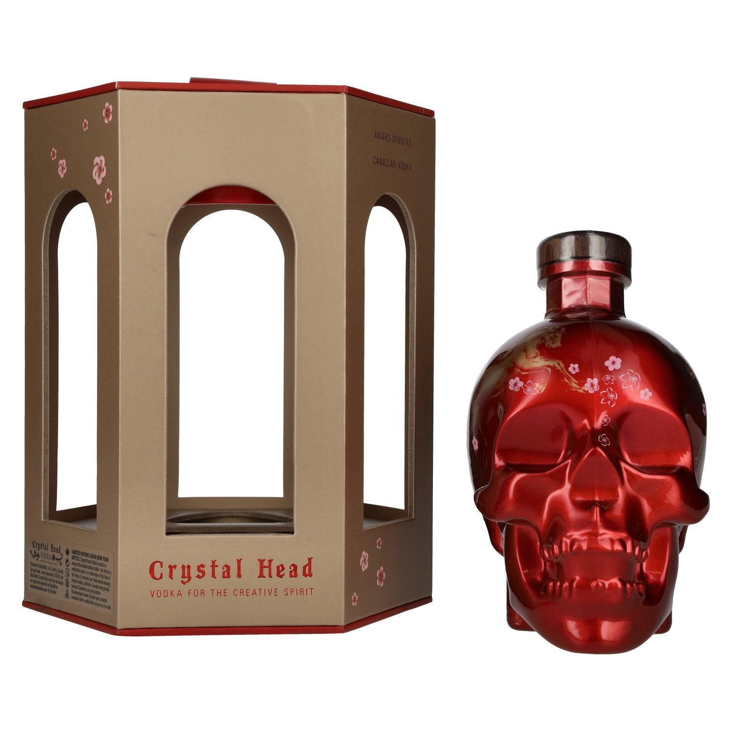 Crystal Head Vodka Lunar Year HORSE Limited Edition 40% vol. 0,7l en coffret cadeau