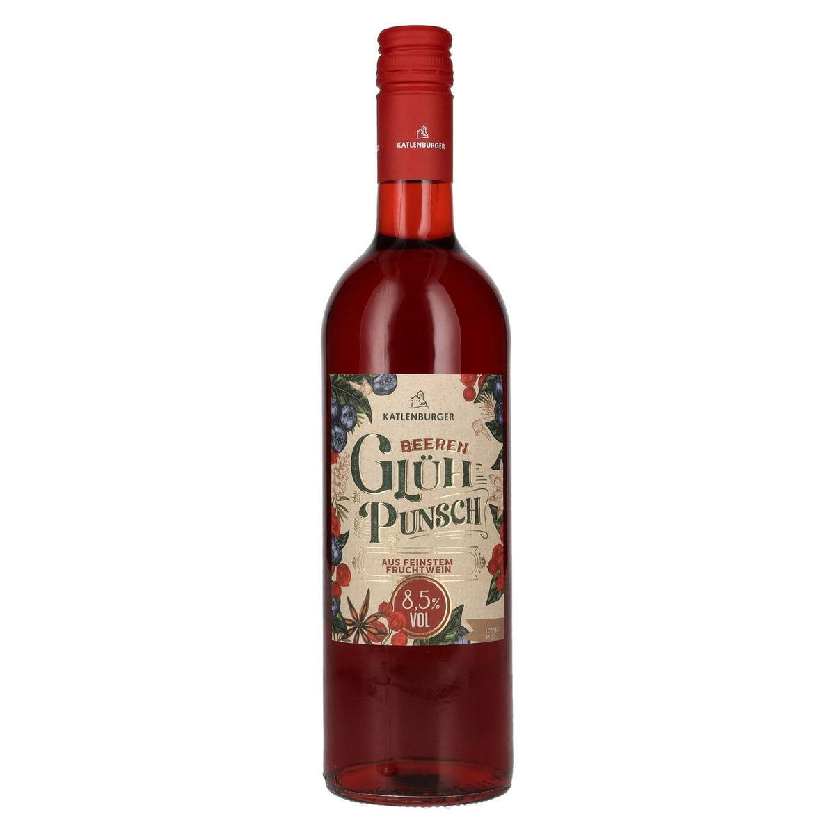 Punch chaud aux baies de Katlenburger 8,5 % vol. 0,75 l