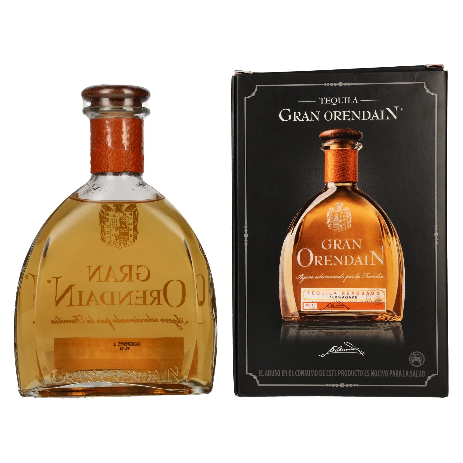 Gran Orendain Tequila REPOSADO 100% Agave 38% Vol. 0,7l in Geschenkbox