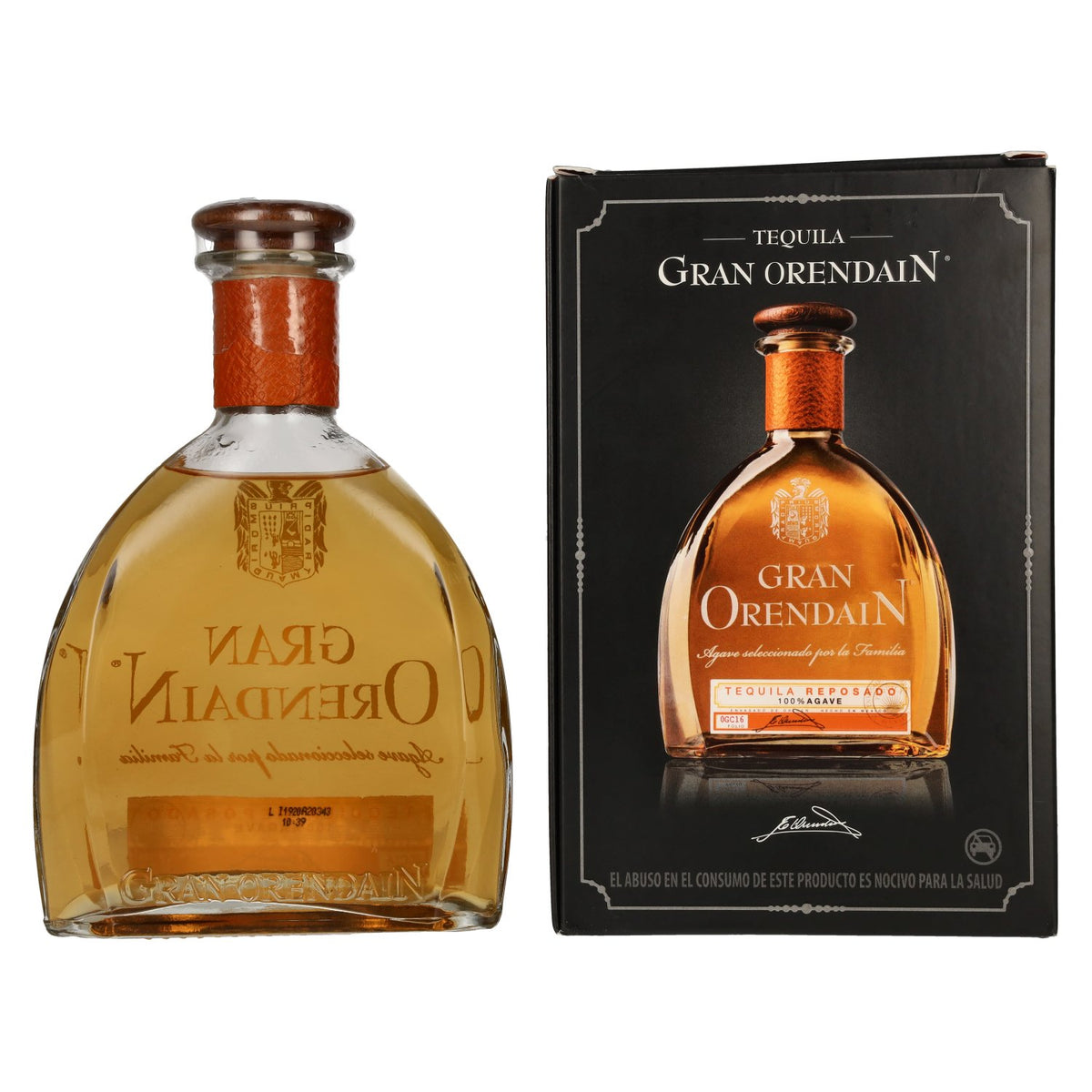 Gran Orendain Tequila REPOSADO 100% Agave 38% ABV 0.7l in a gift box
