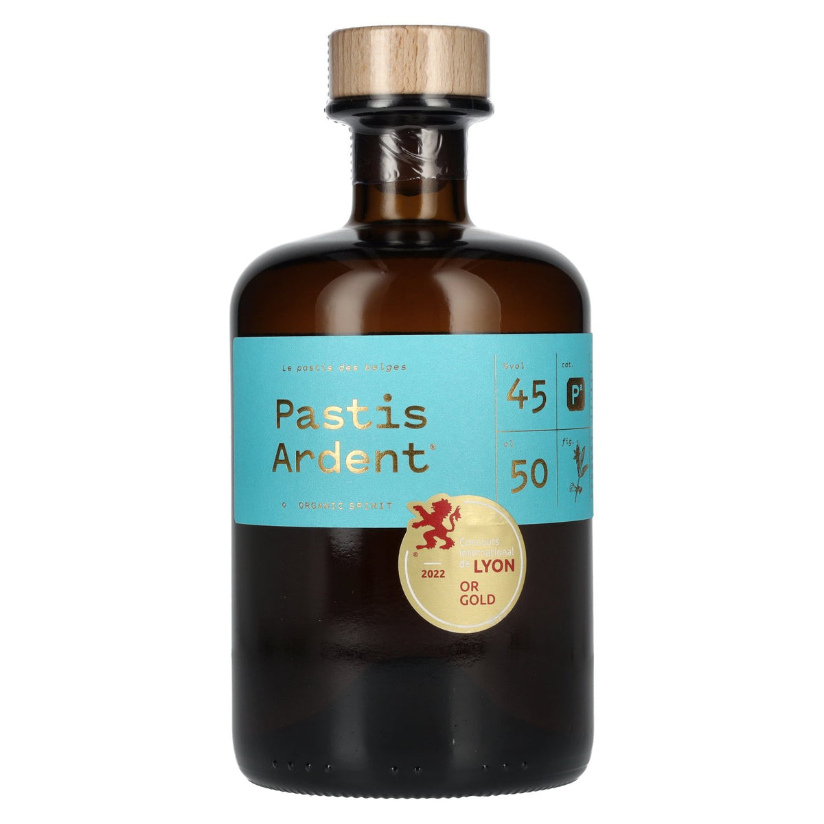 Pastis Ardent Organic Pastis 45% vol. 0.5 l