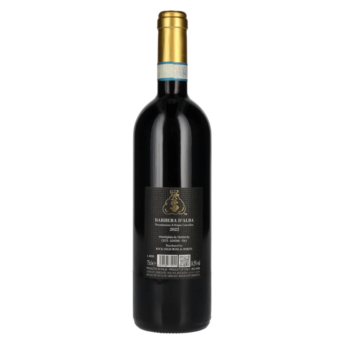 Gene Simmons Moneybag Barbera d'Alba D.O.C. 2022 14,5% vol. 0,75 l
