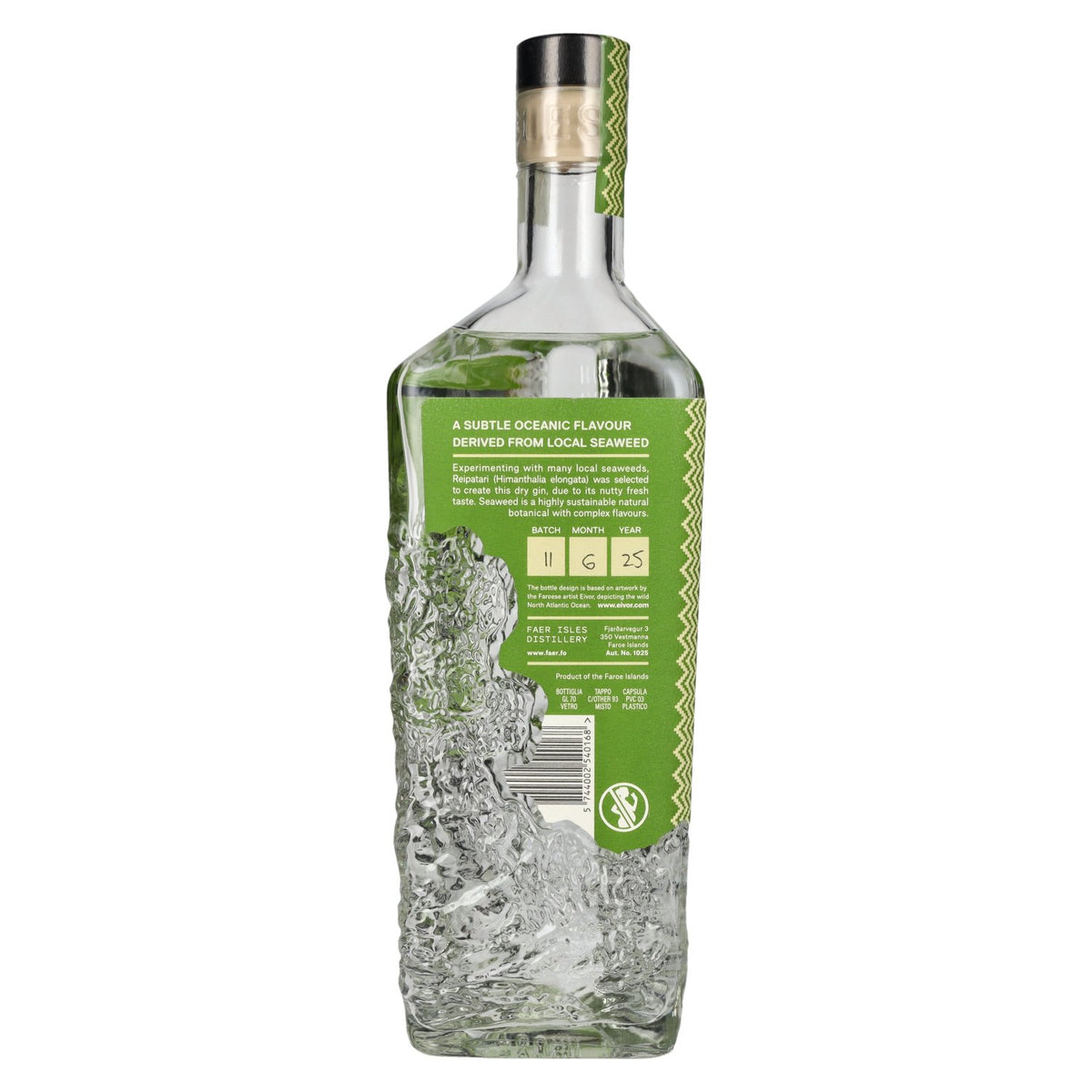 Faer Isles Reipatari Dry Gin 42,8 % vol. 0,7 l
