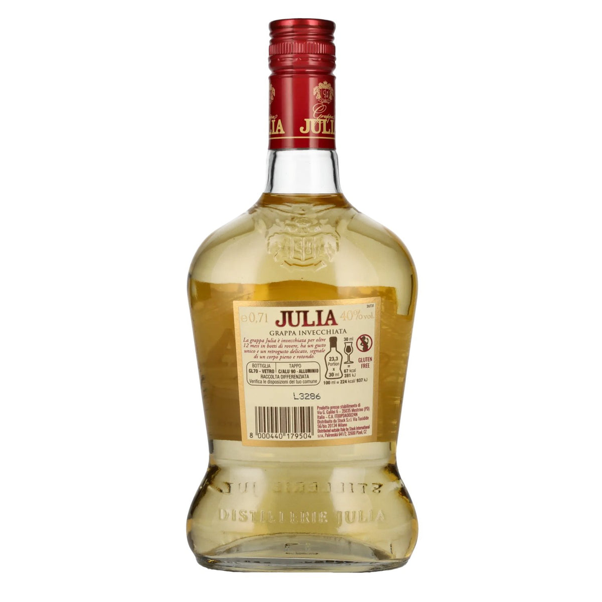 Grappa Julia Invecchiata 40 % vol. 0,7 l