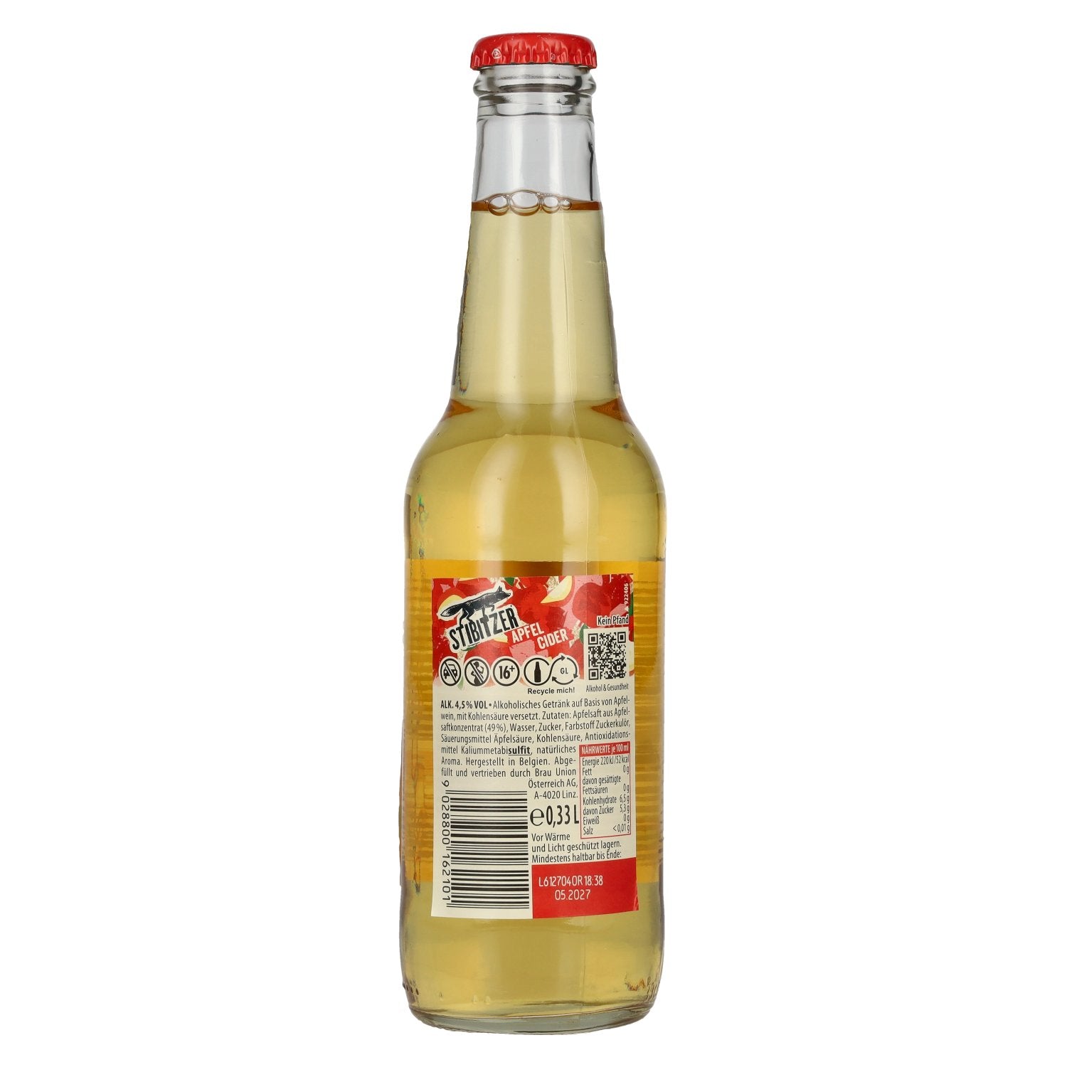 Stibitzer Apfel Cider 4,5% Vol. 4x6x0,33l