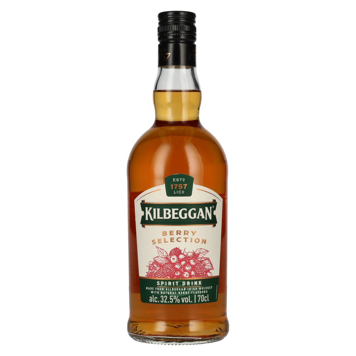Kilbeggan Berry Selection Spirit Drink 32,5% vol. 0,7 l