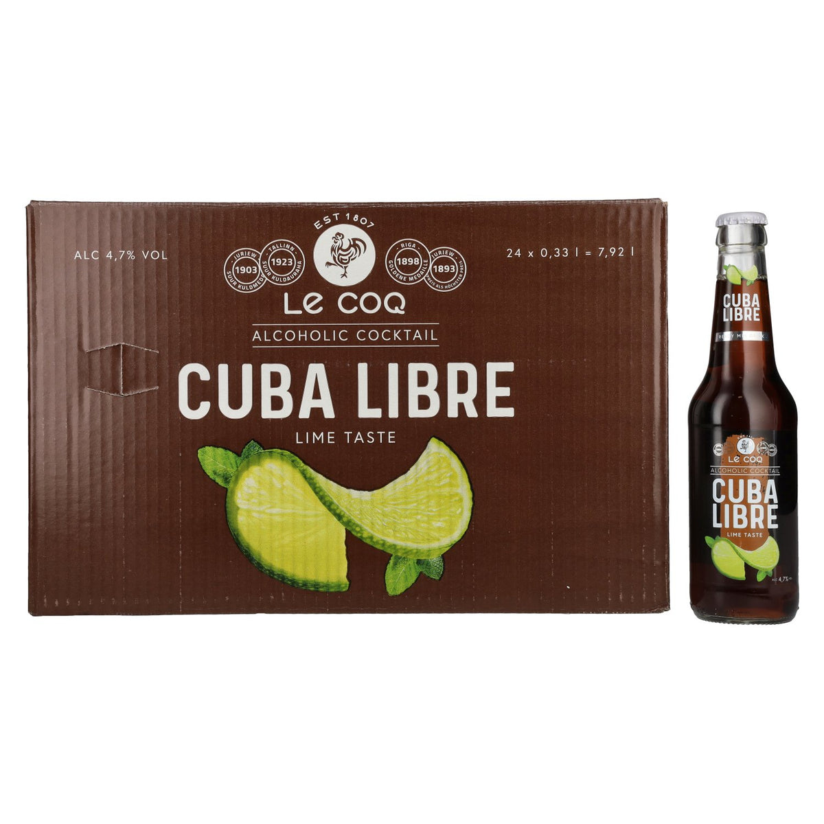 Le Coq CUBA LIBRE 4,7% vol. 24 x 0,33 l
