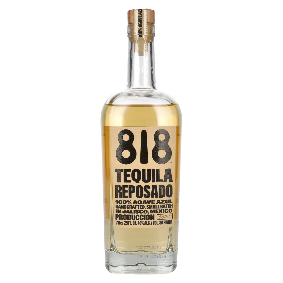 818 Tequila Reposado 100 % agave Azul par Kendall Jenner, 40 % vol., 0,7 l