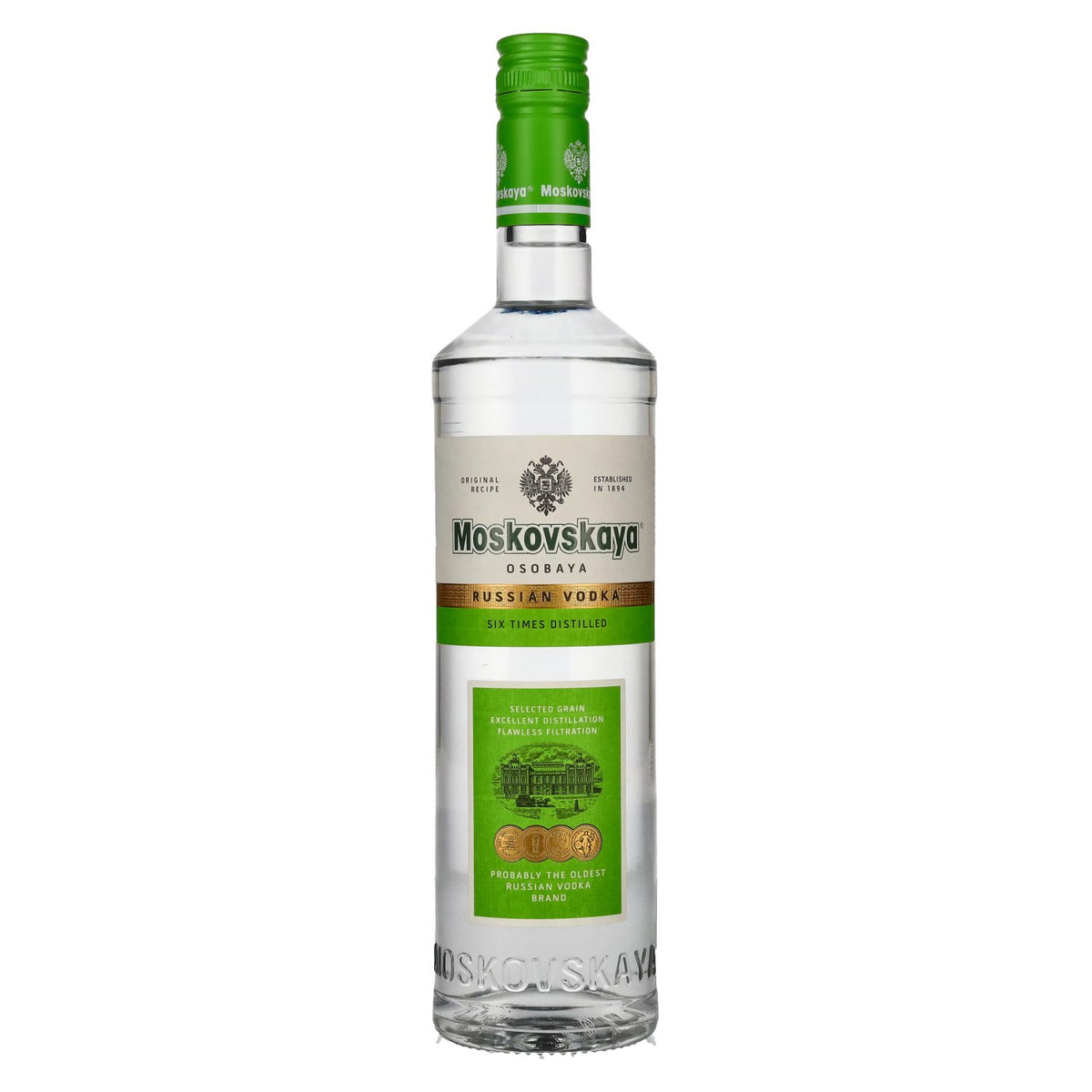 Moskovskaya Osobaya Vodka FKP 38% vol. 0,7 l