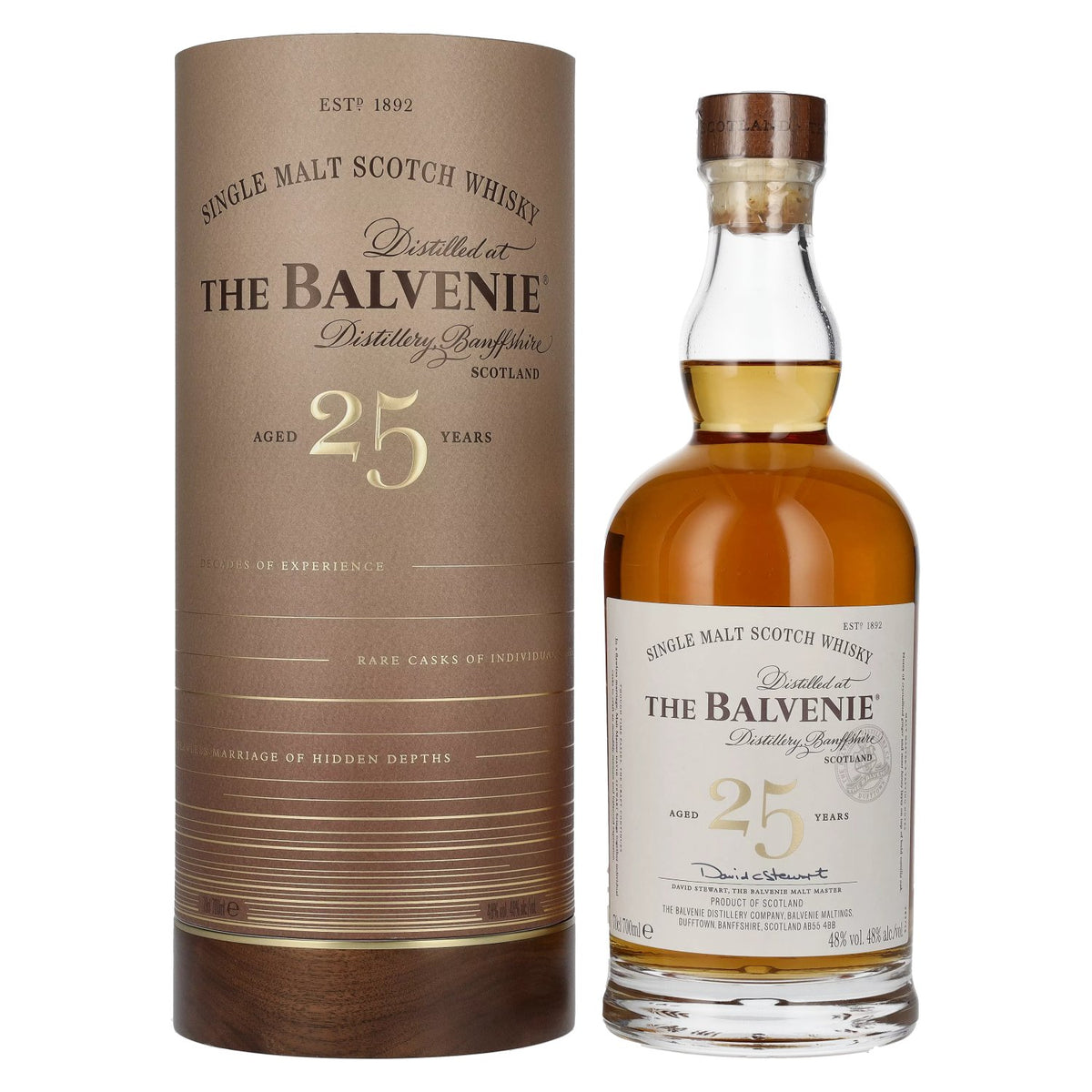 Balvenie 25 Years The Rare Marriages Collection 48% vol. 0,7 l in geschenkverpakking
