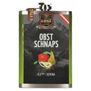 emil 1868 fruitbrandewijn 35% vol. 0,2 l in een zakfles