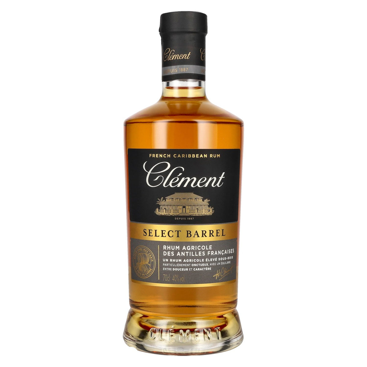 Clément Rhum Agricole Select Barrel 40% Vol. 0,7l New Design