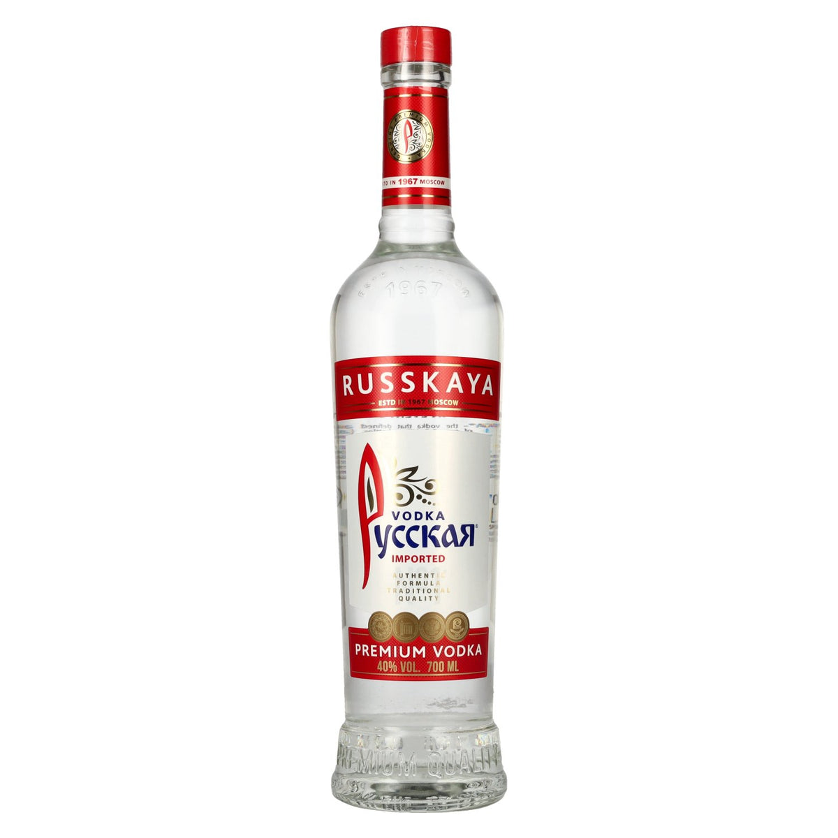Russkaya Premium Vodka 40% vol. 0,7 l