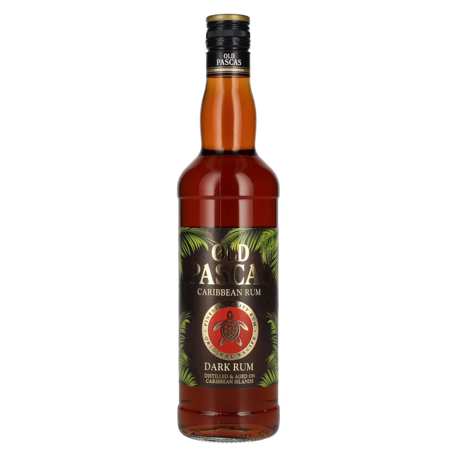 Old Pascas Barbados Donkere Rum 37,5% Vol. 0,7l