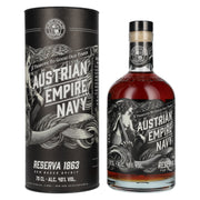 Austrian Empire Navy RESERVA 1863 Rum Based Spirit 40% Vol. 0,7l in Geschenkbox