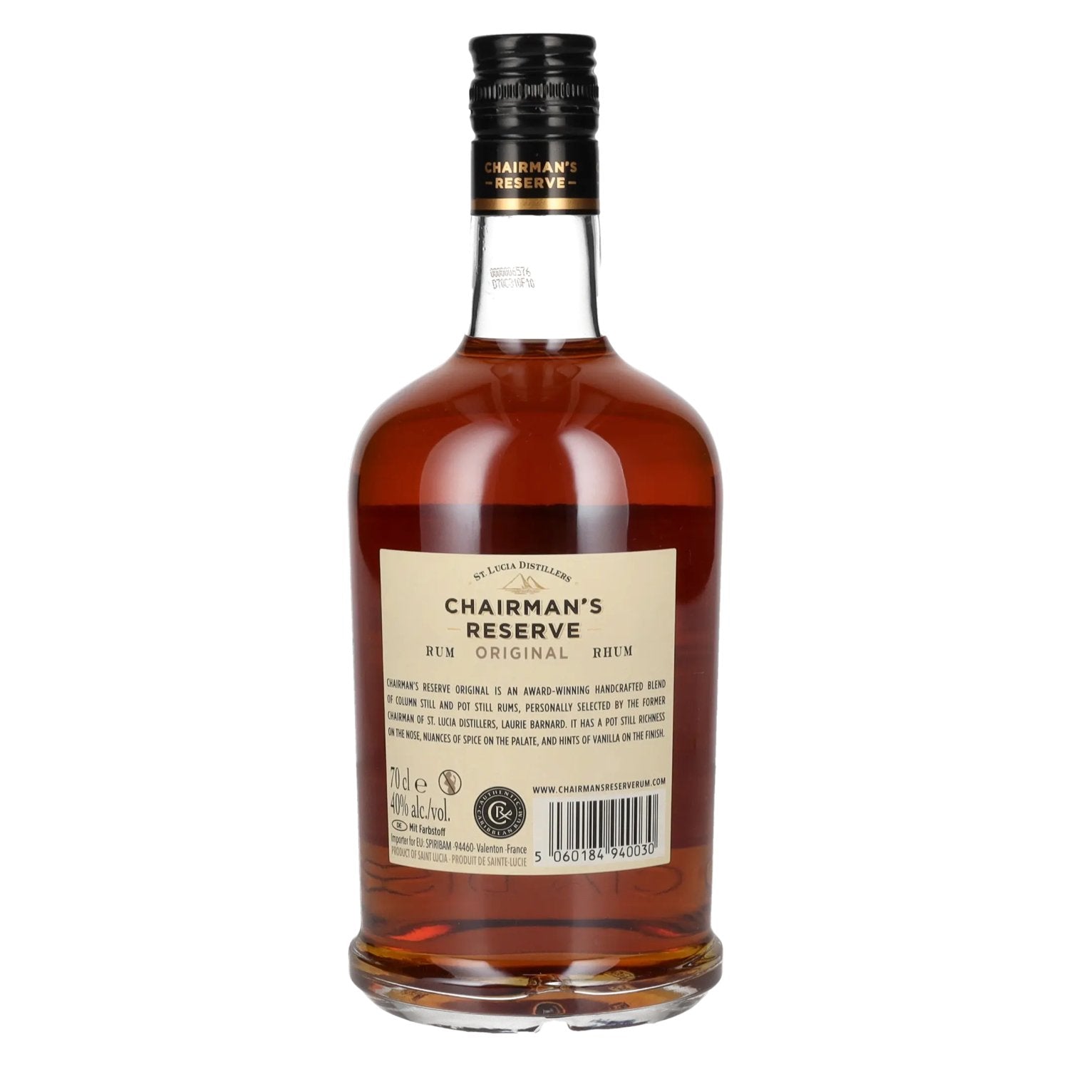 Chairman's Reserve Rum 40% Vol. 0,7l