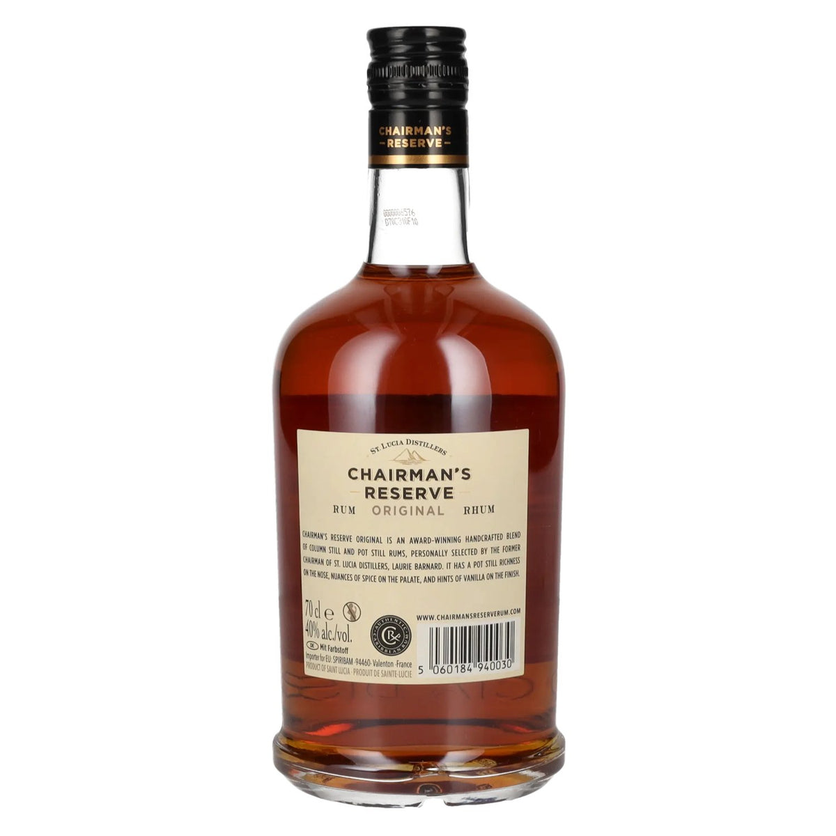 Rhum Chairman's Reserve 40 % vol. 0,7 l