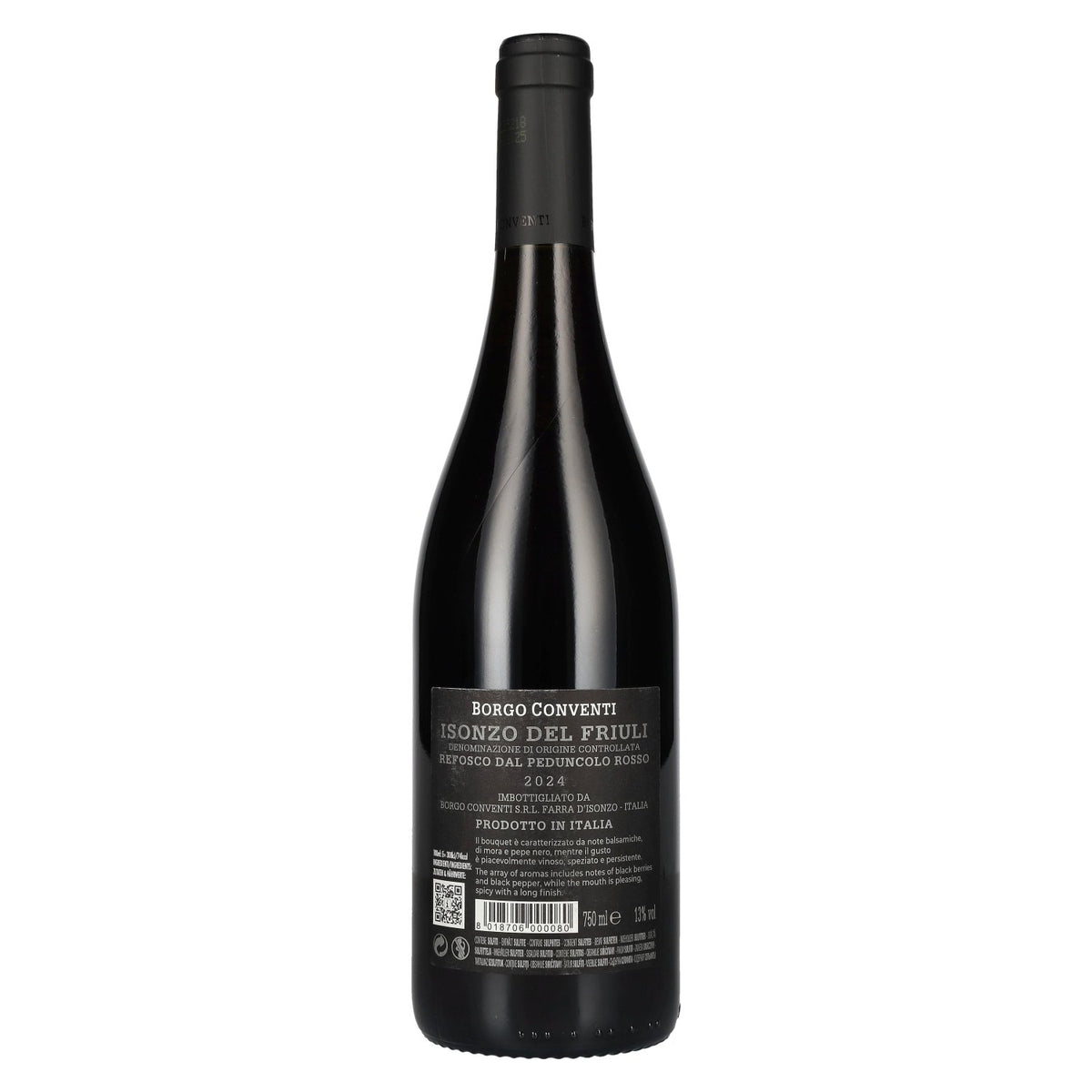 Borgo Conventi REFOSCO Isonzo Del Friuli DOC 2024 13% vol. 0.75 l