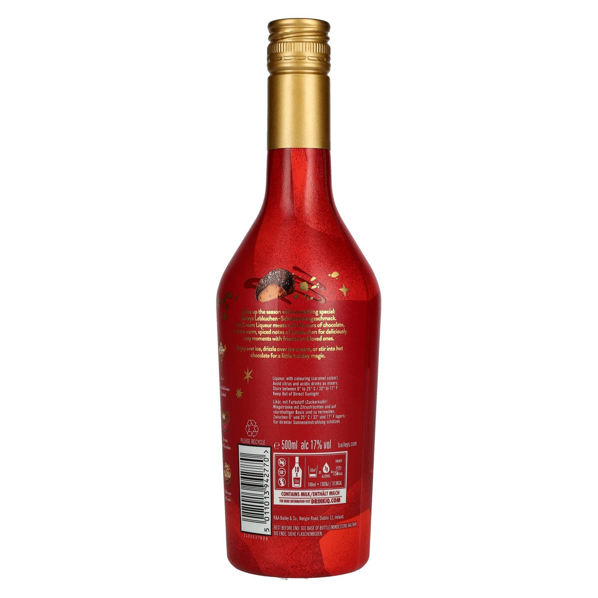 Baileys Gingerbread Chocolate Flavour Limited Edition 17% ABV 0.5l