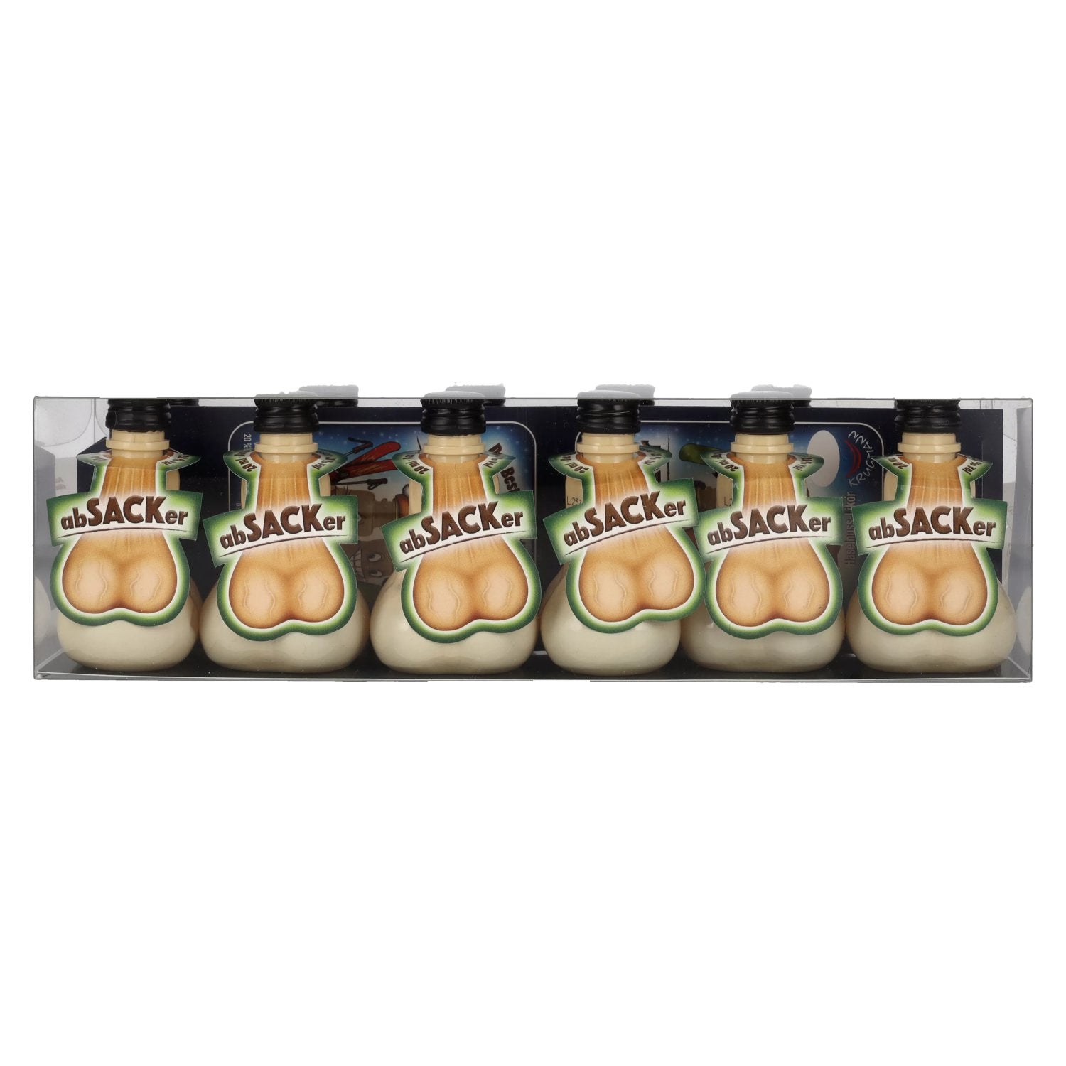 Krugmann abSACKer liqueur de noisettes 20% vol. 12x0,02l PET